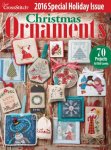 (image for) 2016 Just Cross Stitch Christmas Ornaments Issue